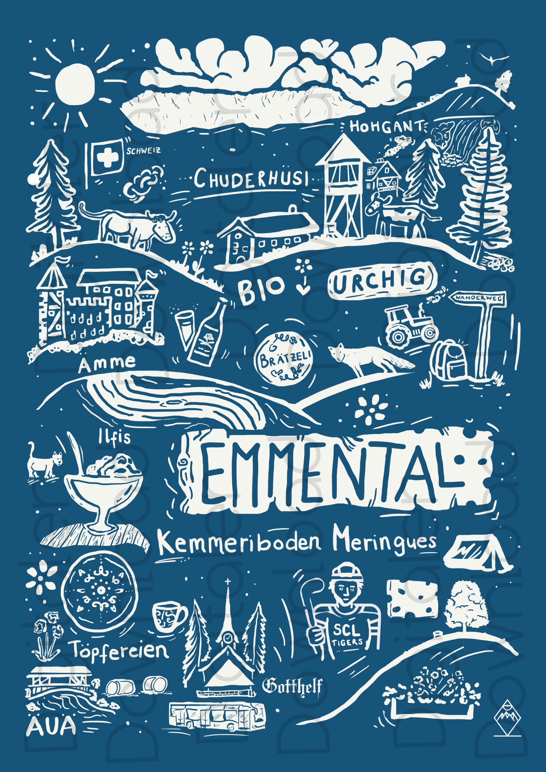"Emmental erleben" Poster (Digital) – Bild 1
