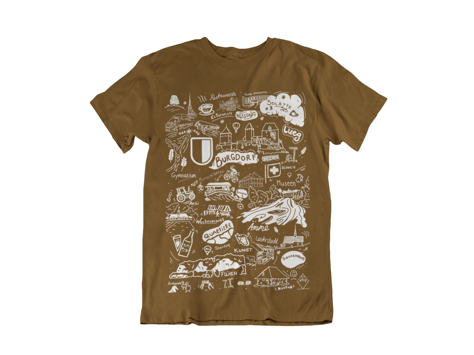 "Burgdorf begegnen" T-Shirt – Bild 1